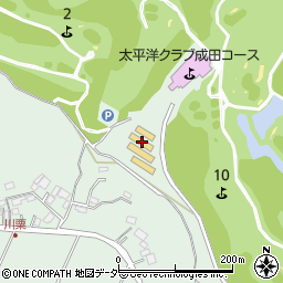 千葉県成田市川栗459周辺の地図