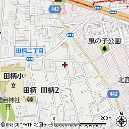 東京都練馬区田柄2丁目周辺の地図