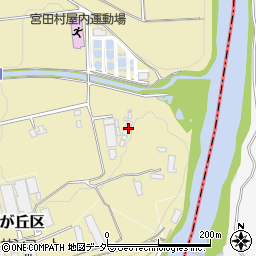長野県上伊那郡宮田村7103周辺の地図