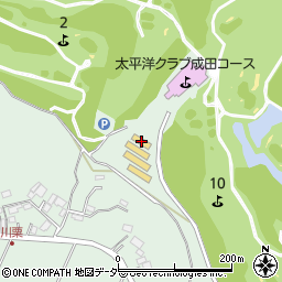 千葉県成田市川栗460周辺の地図