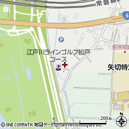千葉県松戸市上矢切1772-5周辺の地図
