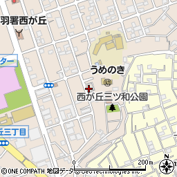 東京都北区西が丘2丁目5-24周辺の地図