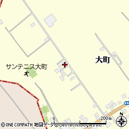久保塗装株式会社　大町倉庫周辺の地図