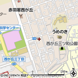 東京都北区西が丘2丁目15-15周辺の地図