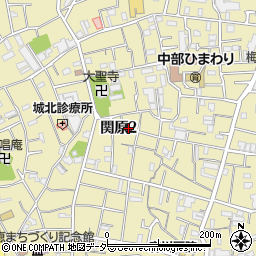 東京都足立区関原2丁目23周辺の地図