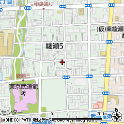 綾瀬進学塾周辺の地図
