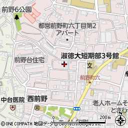 東京都板橋区前野町6丁目周辺の地図