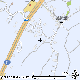 千葉県成田市不動ケ岡1854周辺の地図