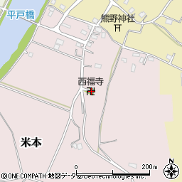 千葉県八千代市米本1097周辺の地図
