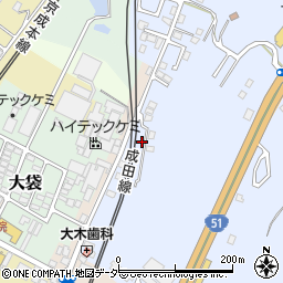 千葉県成田市不動ケ岡1985-16周辺の地図