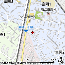 富岡荘周辺の地図
