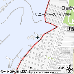 千葉県成田市不動ケ岡1757周辺の地図