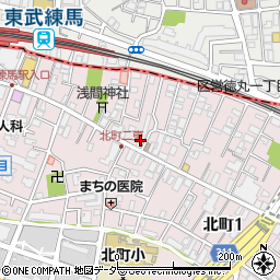 タニタフィッツミー東武練馬店周辺の地図
