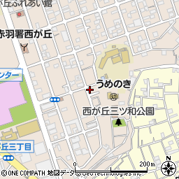 東京都北区西が丘2丁目5-26周辺の地図
