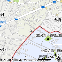 千葉県松戸市二十世紀が丘萩町463周辺の地図