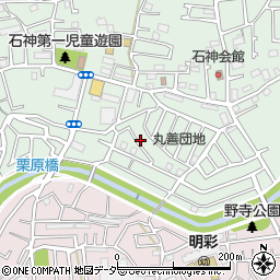 埼玉県新座市石神3丁目周辺の地図