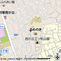 東京都北区西が丘2丁目5-28周辺の地図
