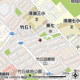 〒204-0023 東京都清瀬市竹丘の地図