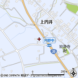 山梨県韮崎市円野町上円井1220-4周辺の地図
