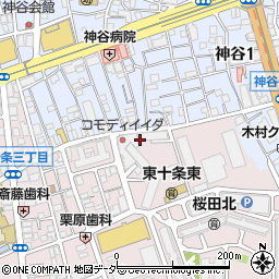 石山耳鼻咽喉科医院周辺の地図