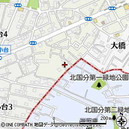 千葉県松戸市二十世紀が丘萩町453周辺の地図
