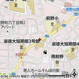 東京都板橋区前野町6丁目37周辺の地図