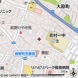 東京都板橋区大原町35-15周辺の地図