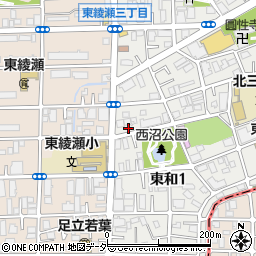 芳栄荘周辺の地図