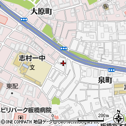 東京都板橋区泉町37周辺の地図