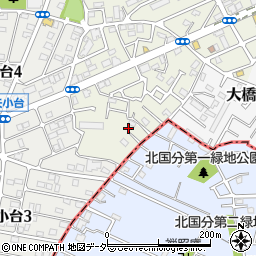 千葉県松戸市二十世紀が丘萩町460周辺の地図
