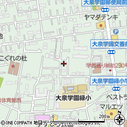 タイムズ大泉学園町５丁目第２駐車場周辺の地図