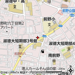 東京都板橋区前野町6丁目37-5周辺の地図