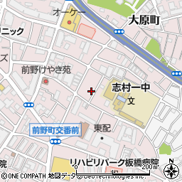 東京都板橋区大原町35-14周辺の地図