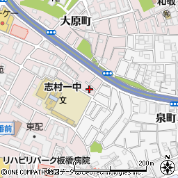 東京都板橋区大原町32周辺の地図