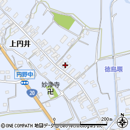 山梨県韮崎市円野町上円井2066周辺の地図