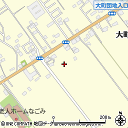 千葉県市川市大町周辺の地図