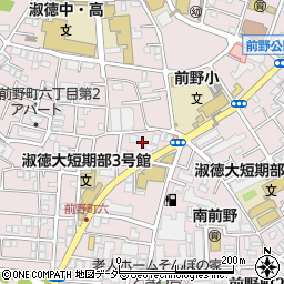 東京都板橋区前野町6丁目37-6周辺の地図