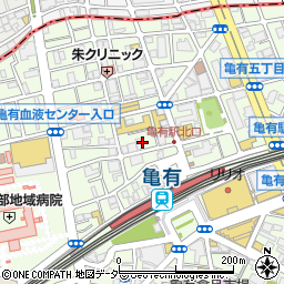 小松理容店周辺の地図