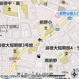 東京都板橋区前野町6丁目37-1周辺の地図