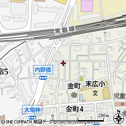東京都葛飾区金町4丁目6 9の地図 住所一覧検索 地図マピオン