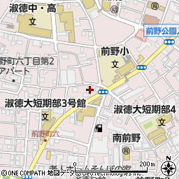 東京都板橋区前野町6丁目37-18周辺の地図