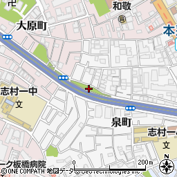 東京都板橋区泉町43周辺の地図