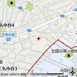 千葉県松戸市二十世紀が丘萩町426周辺の地図