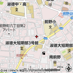 東京都板橋区前野町6丁目37-17周辺の地図