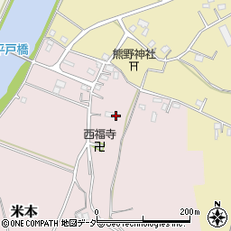 千葉県八千代市米本1095周辺の地図