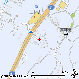 千葉県成田市不動ケ岡1898周辺の地図