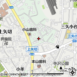 千葉県松戸市小山820-2周辺の地図