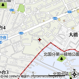 千葉県松戸市二十世紀が丘萩町407周辺の地図