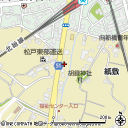 幸楽苑東松戸駅前店周辺の地図