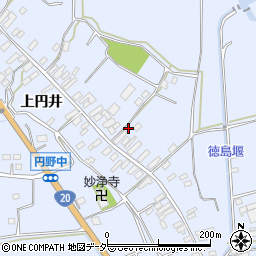 山梨県韮崎市円野町上円井2069周辺の地図